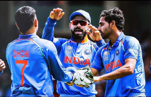 M S Dhoni suggests virat to bring jadhav to bowl