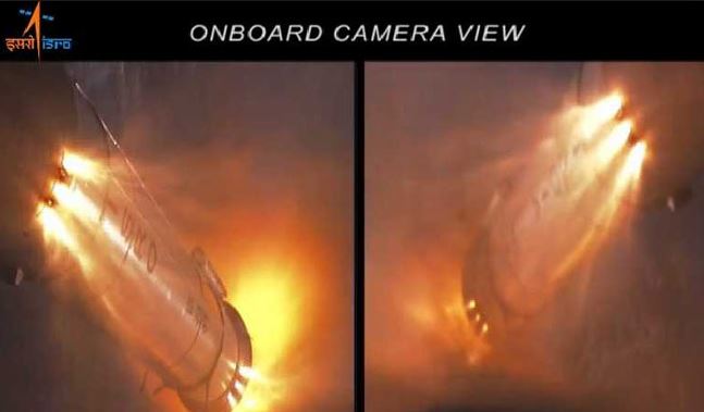 ISRO’s GSLV Mk III Sends Amazing Selfies From Outer Space