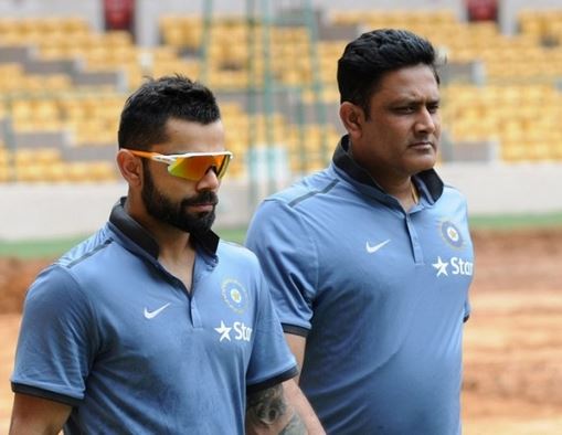Kohli deleted tweets welcoming kumble as Indian Cricket Team Coach