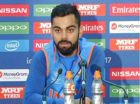 Virat Kohli speaks before final against pakistan