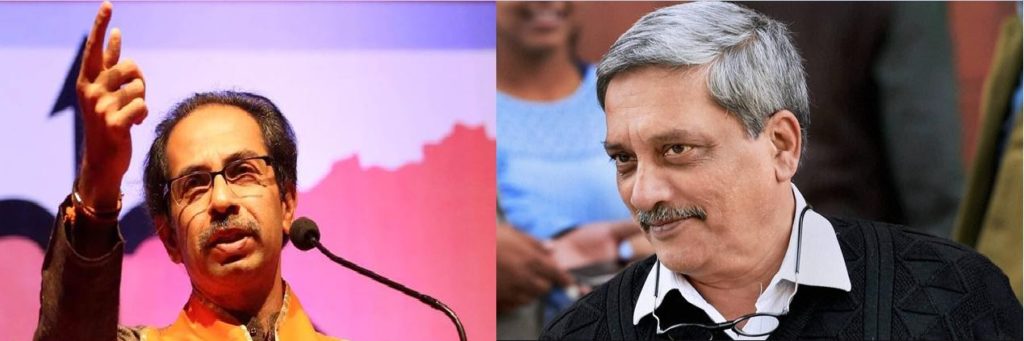 Shiv Sena targets Manohar Parrikar for his statement through Saamna