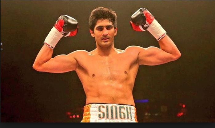 Vijender Singh of India defeated China’s Zulpikar Maimaitiali to win the unified WBO Asia Pacific