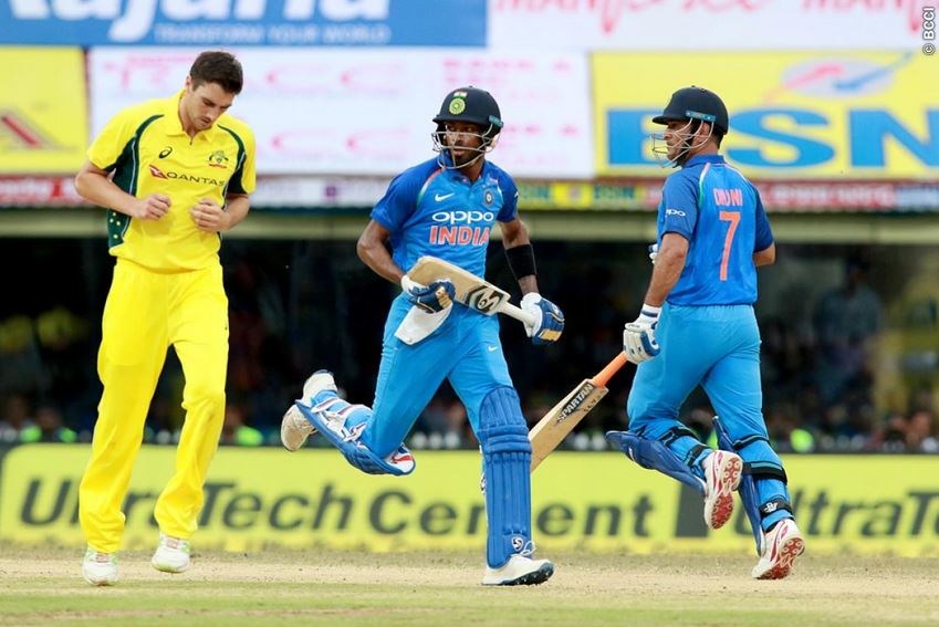 Indian Cricket Team Won 1st ODI against australia