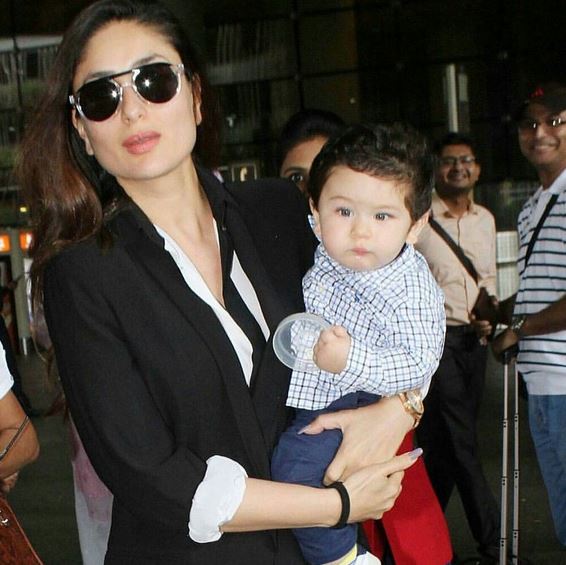 Kareena kapoor and Taimur Ali Khan