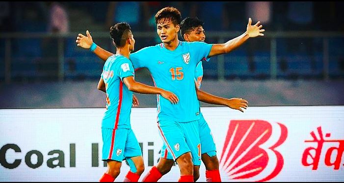 Jeakson Singh scored India's first ever goal in a FIFA World Cup