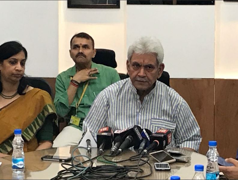 Minister of communication Manoj Sinha announces special gift to defense personnel