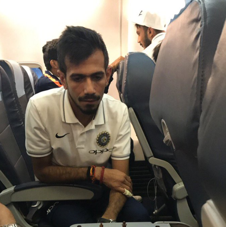 Yuzvendra Chahal beat Ish Sodhi in Chess Game