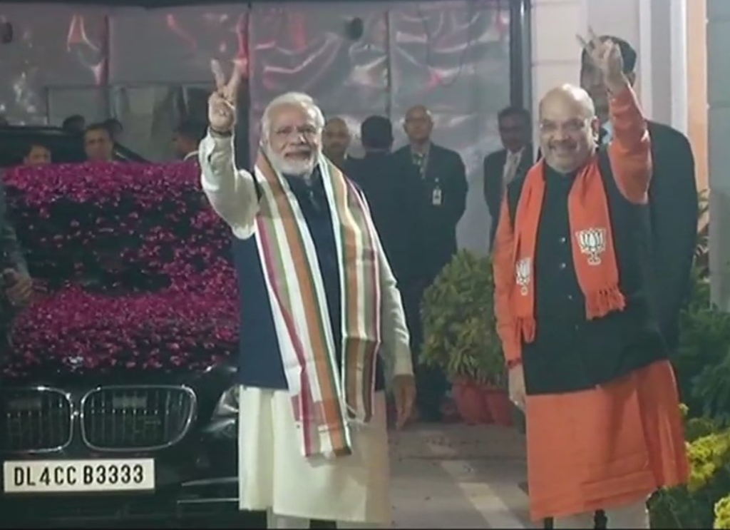 Gujarat and Himachal Assembly Election Results