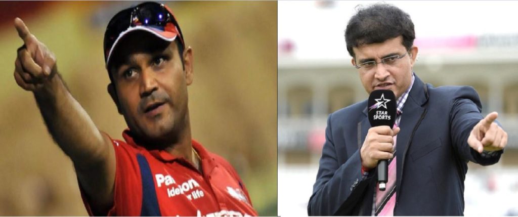 Sourav Ganguly and virender Sehwag compliments India's U-19 pacers trio